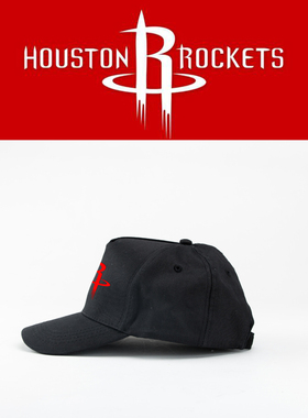 火箭队帽子 Houston Rockets棒球帽波特运动鸭舌帽遮阳男女印花夏