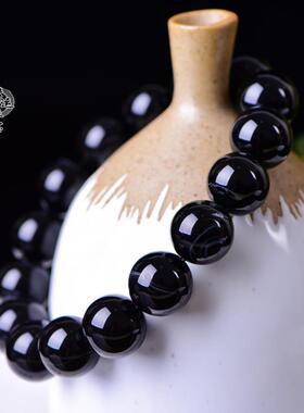 红竹石影子石手链 石碑男女护身符手链手串礼物饰品结印