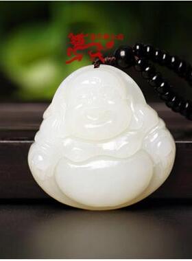 观音天然男女款项坠玉佛
