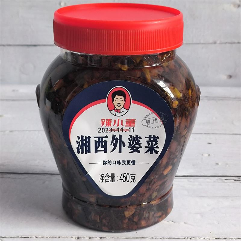 辣小董湘西外婆菜湖南特产农家自制即食香辣下饭菜酱腌菜咸菜