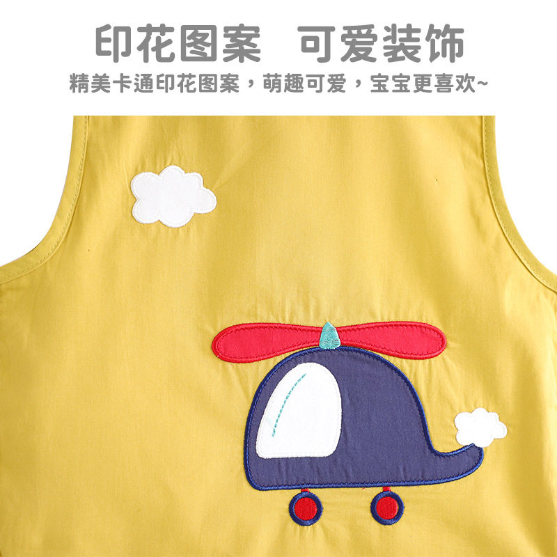 儿童罩衣无袖纯棉男女宝宝婴儿防污防水吃饭围兜夏季薄款,淘宝优惠券,粉丝福利购,淘宝优惠卷