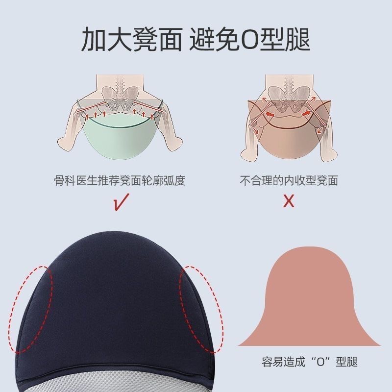 婴儿腰凳四季单凳宝宝抱式多功能抱娃神器两用轻便外出背带单坐凳 - 图2