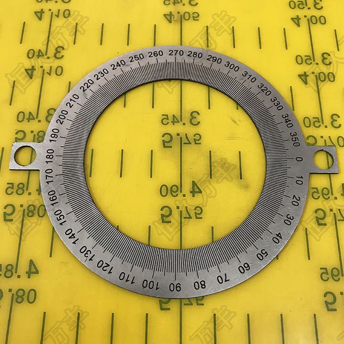 刻度盘角度刻度盘角度盘圆角度台分度盘90#61#1#7#100刻度圆盘-图2