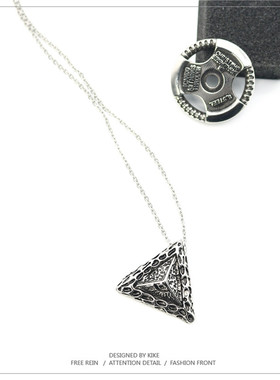 骷髅头学生钛钢搞怪风链子