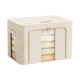 Household real cotton and linen storage box