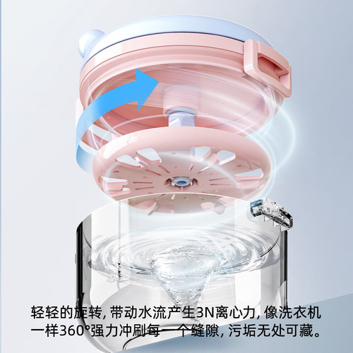 牙套收纳盒隐形儿童正畸保持器随身清洗盒便携老人假牙盒子带镜子 - 图2