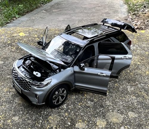 长安福特1:18原厂2023款探险者FORD EXPLORER SUV合金汽车模型 - 图0