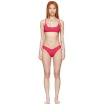 The Attico pink nylon bikini 2022 new spring summer ladies luxury
