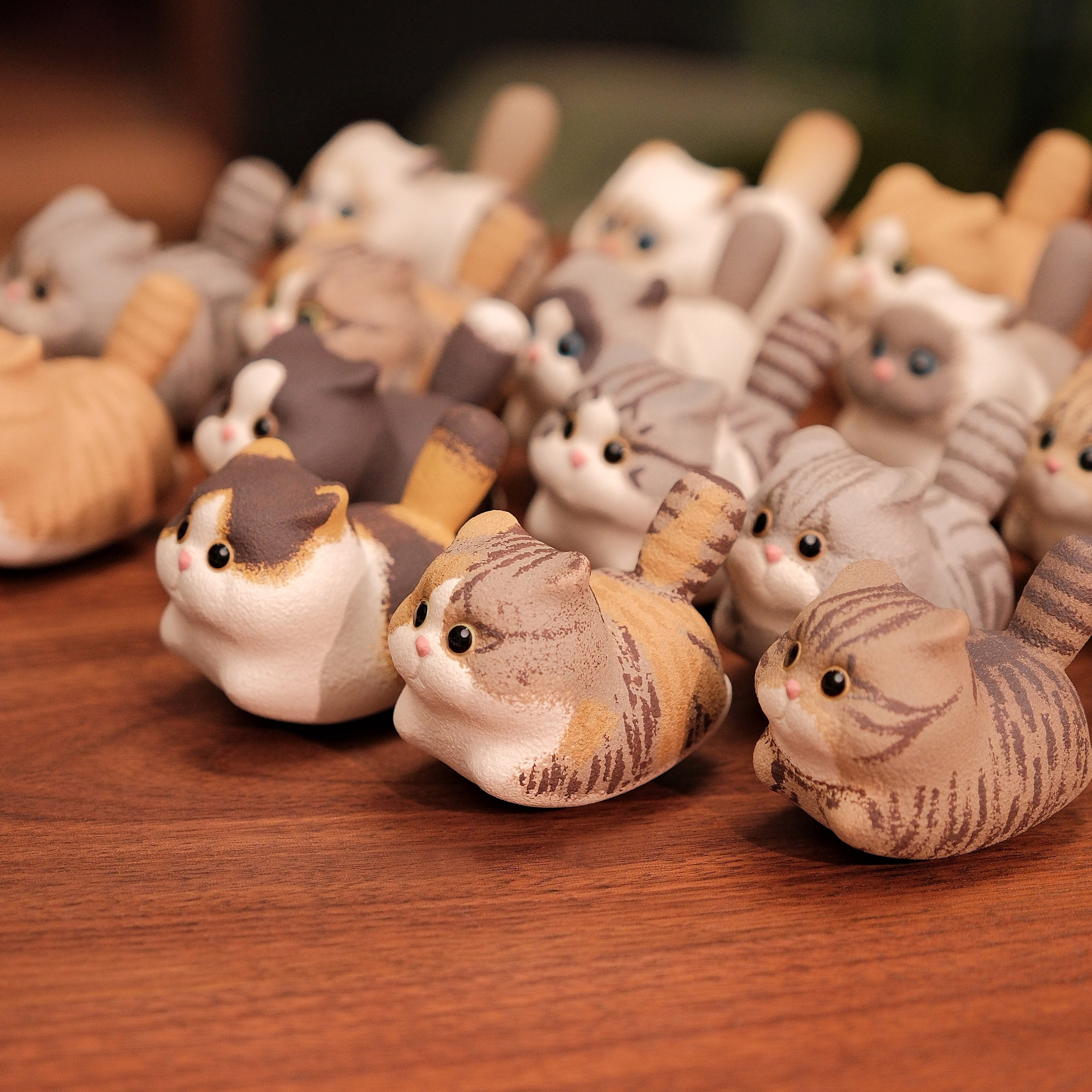 小猫咪自明原创紫砂精品茶宠礼物可爱猫猫周边工位茶台茶桌面摆件,淘宝优惠券,粉丝福利购,淘宝优惠卷