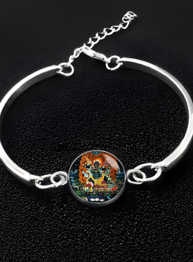 金刚手菩萨像佛像结缘密宗手链挂件随身手串佛珠寺庙礼品结缘定制