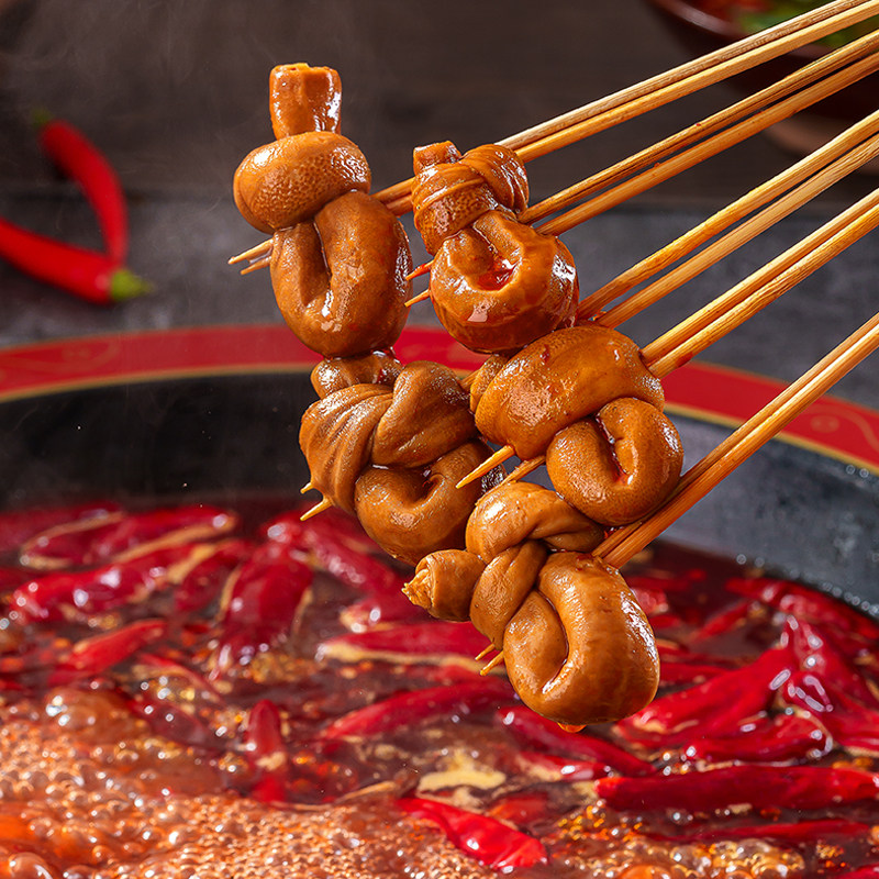 美好香卤冒结子1.25kg肥肠粉肥肠面火锅串串香整箱食材猪节子小肠,淘宝优惠券,粉丝福利购,淘宝优惠卷