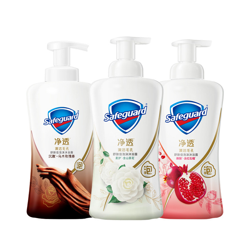 舒肤佳净透泡沫沐浴露红石榴山茶花乌木玫瑰香持久留香沐浴乳男女,淘宝优惠券,粉丝福利购,淘宝优惠卷