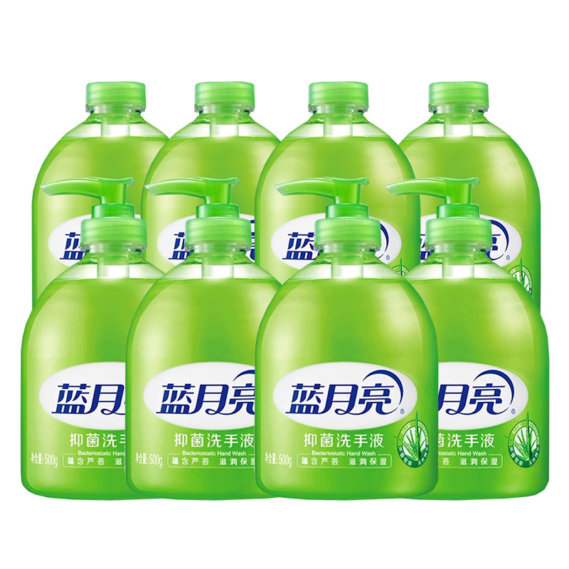 蓝月亮洗手液抑菌芦荟500g瓶套装家用超值温和配方正品官方旗舰店,淘宝优惠券,粉丝福利购,淘宝优惠卷
