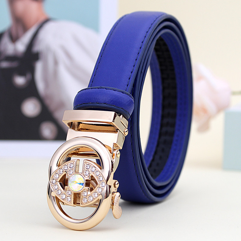 2025新款女士皮带真皮时尚百搭轻奢自动扣腰带装饰牛仔裤带配裙子,淘宝优惠券,粉丝福利购,淘宝优惠卷