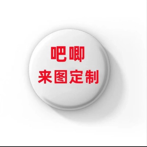 动漫周边吧唧定制明星胸针徽章收藏校徽勋章卡通定制谷子来图定制 - 图0