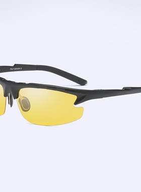 时尚风防远光灯运动骑行夜视眼镜