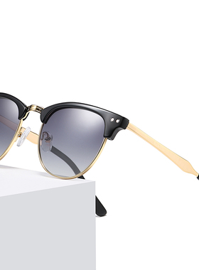 墨镜时尚风男士户外街拍太阳眼镜