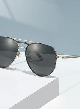 开车偏光镜片男士变色复古