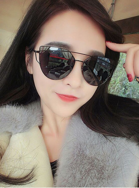 墨镜开车炫彩左岸潇同款太阳眼镜