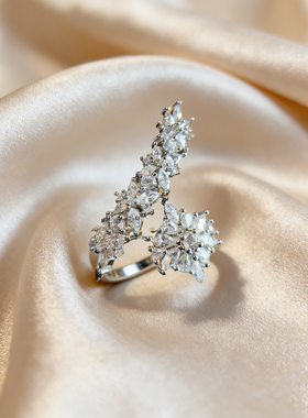 食指戒指女小众设计指环饰品