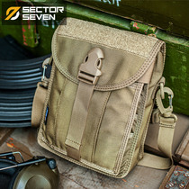 Section 7 Hedgehog Tactical Skew Satchel ECD Daily commuter Multi-functional satchel Leisure office worker Single épaule bag