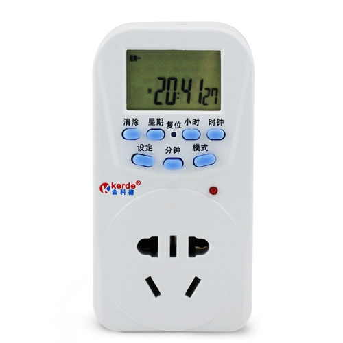Koward Times Siter Switch Кухонный преобразователь рыбы аквариум аквариум контроль времени задержка