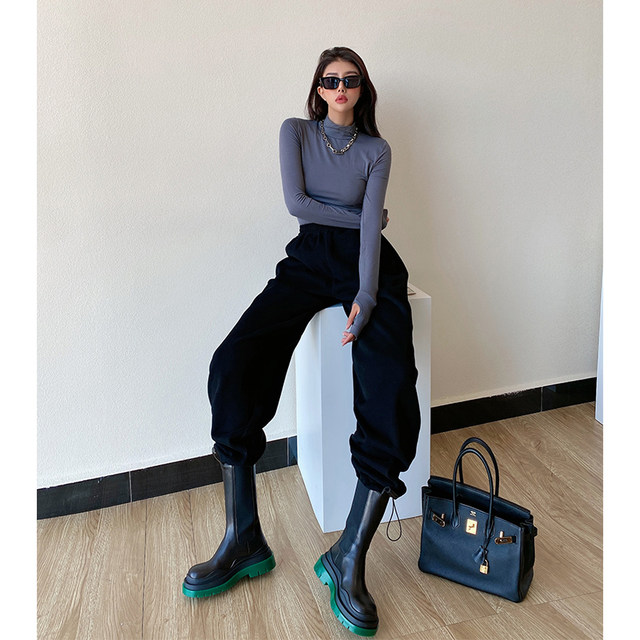 Sports sweatpants, loose European and American trousers, wide leg pants