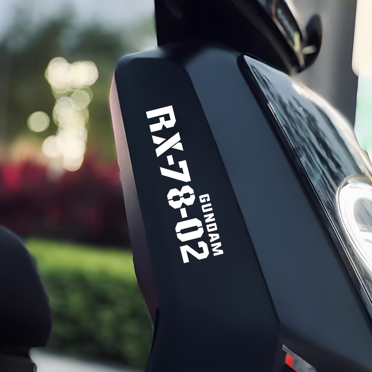 适用于台铃赤兔苍穹封神贴纸电动车改装配件恶魔微笑车贴反光防水 - 图2