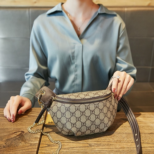 Летняя небольшая сумка, сумка через плечо, трендовая сумка на одно плечо, брендовая нагрудная сумка, поясная сумка, 2023, из натуральной кожи