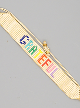 ins风小众设计日本米珠手链叠戴