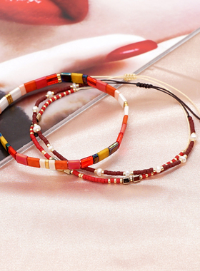 mmw女tila波西米亚高颜值手链