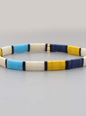 小众原创设计风串珠饰品情侣手链