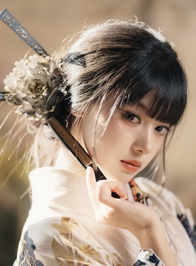 异域流苏发夹黑道千金和服写