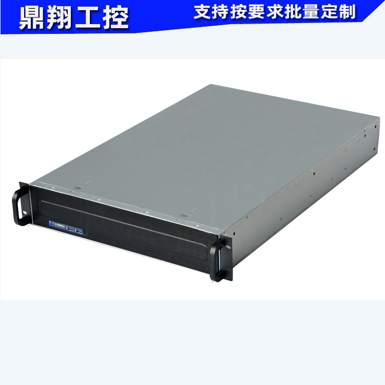 高档网孔面板2U服务器机箱2U650机箱550工控NVR双至强9盘位USB3.0 - 图1