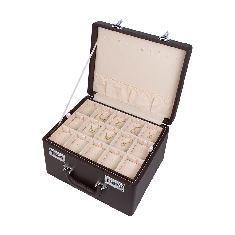 多功能大容量戒指项链吊坠手镯链收纳展示箱包首饰品盒子外出带货,淘宝优惠券,粉丝福利购,淘宝优惠卷