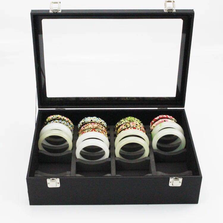 升级版加厚40位手镯盒 珠宝首饰盒子手镯子收纳展示金银玉首饰箱,淘宝优惠券,粉丝福利购,淘宝优惠卷