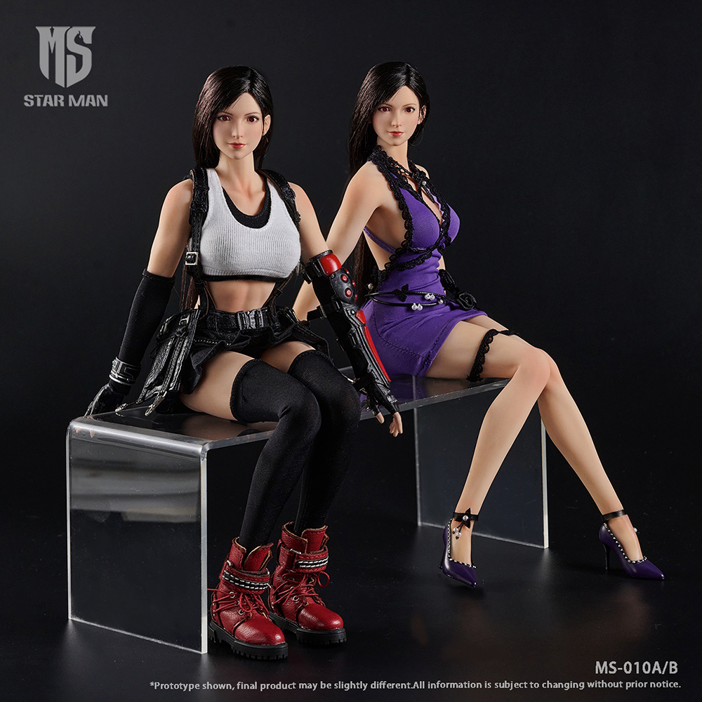 【现货】棒模玩 STAR MAN 蒂法 短裙版&连衣裙版 1/6可动人偶手办 - 图3