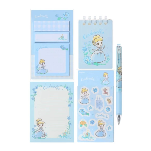Miniso, Дисней, канцтовары для принцессы, клубника, ручка-роллер, наклейка