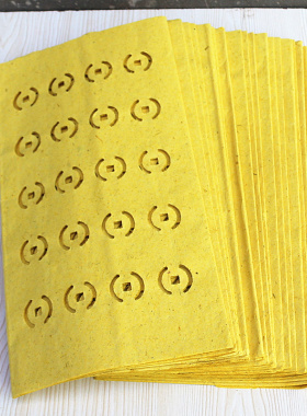 包邮打孔刀纸黄纸一捆120张