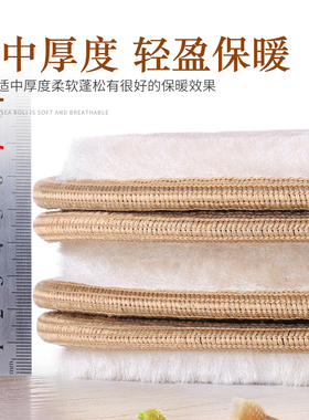软底透气加绒加厚冬季羊毛棉鞋垫