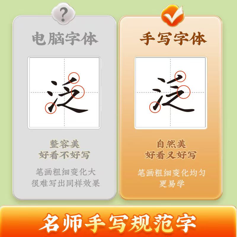 华夏万卷语文同步练字帖一年级下册二三年级四五六年级上册小学生写字课人教版书法练字本拼音田生字抄写本楷书笔画笔顺控笔字帖下 - 图0