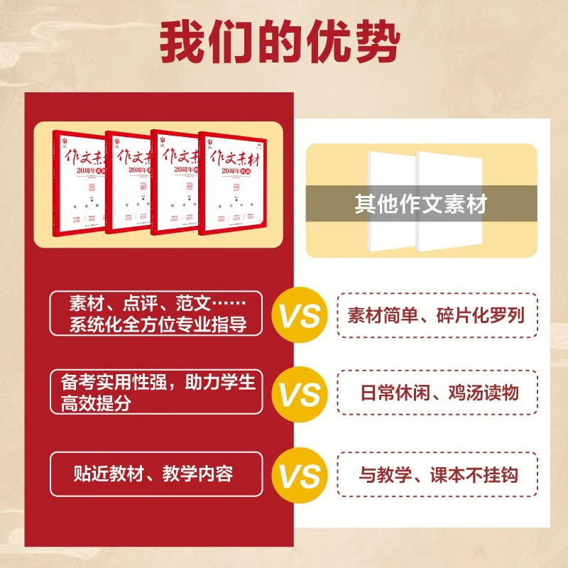 【抖音同款】初中语文作文素材20周年典藏版中考优秀满分范文写作提分技巧方法模板初 二一三写作技巧七八九年级热点考点模板