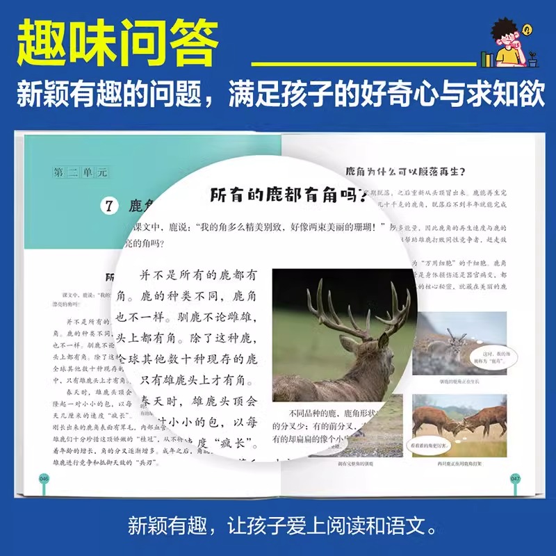 课本里的十万个为什么一年级二三四五六年级上下册课外阅读书小学科学必读课本拓展知识语文趣味阅读训练天星教育文学常识趣味百科 - 图1