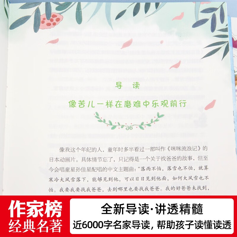 苦儿流浪记ZJB 为中小学生打造!译者陈伯祥获中国翻译协会翻译事业特别贡献奖本书插画师获法兰克福全球插画奖金奖浙江文艺出版社