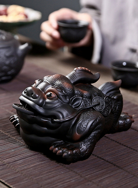 鸿运当头招财办公室摆件家居饰品