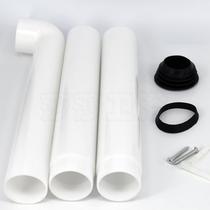 Squatting pan water tank flushing tank water outlet pipe fittings Lower water pipe sealing ring plastic cushion toilet plastic drain pipe