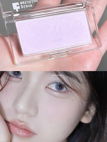 韩系女高腮红！holika lavender腮紫粉色韩国holike低饱和提亮 - 图0