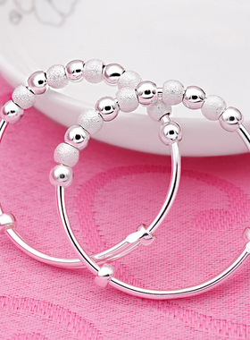 9999足银宝宝手镯带铃铛证书