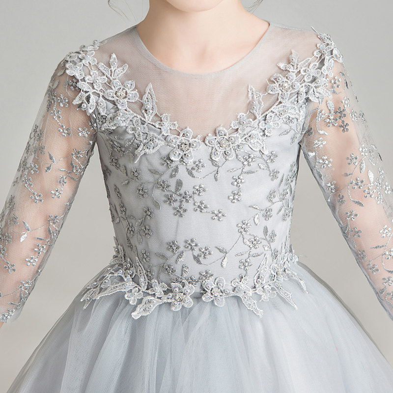 儿童礼服公主裙女童蓬蓬纱小女孩花童婚纱宝宝高端走秀钢琴演出服,淘宝优惠券,粉丝福利购,淘宝优惠卷