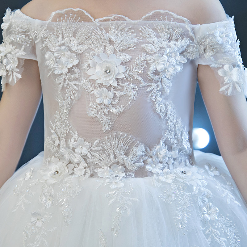 儿童礼服公主裙女童蓬蓬裙婚纱裙小主持人钢琴演出服模特走秀花童,淘宝优惠券,粉丝福利购,淘宝优惠卷